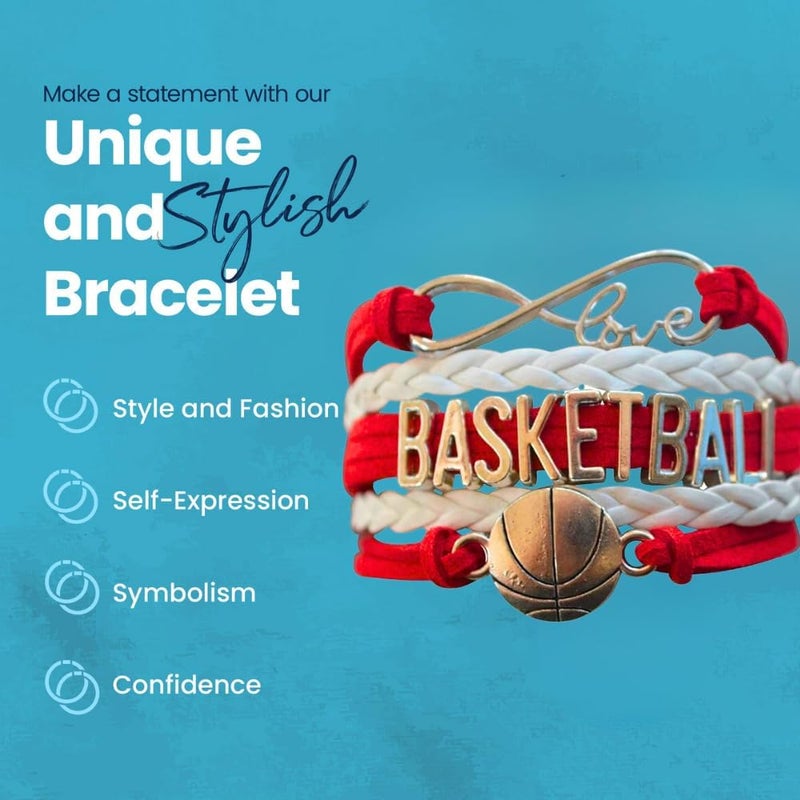 Infinity Collection - Basketball Bracelet Gift for Team and Players - Image 2